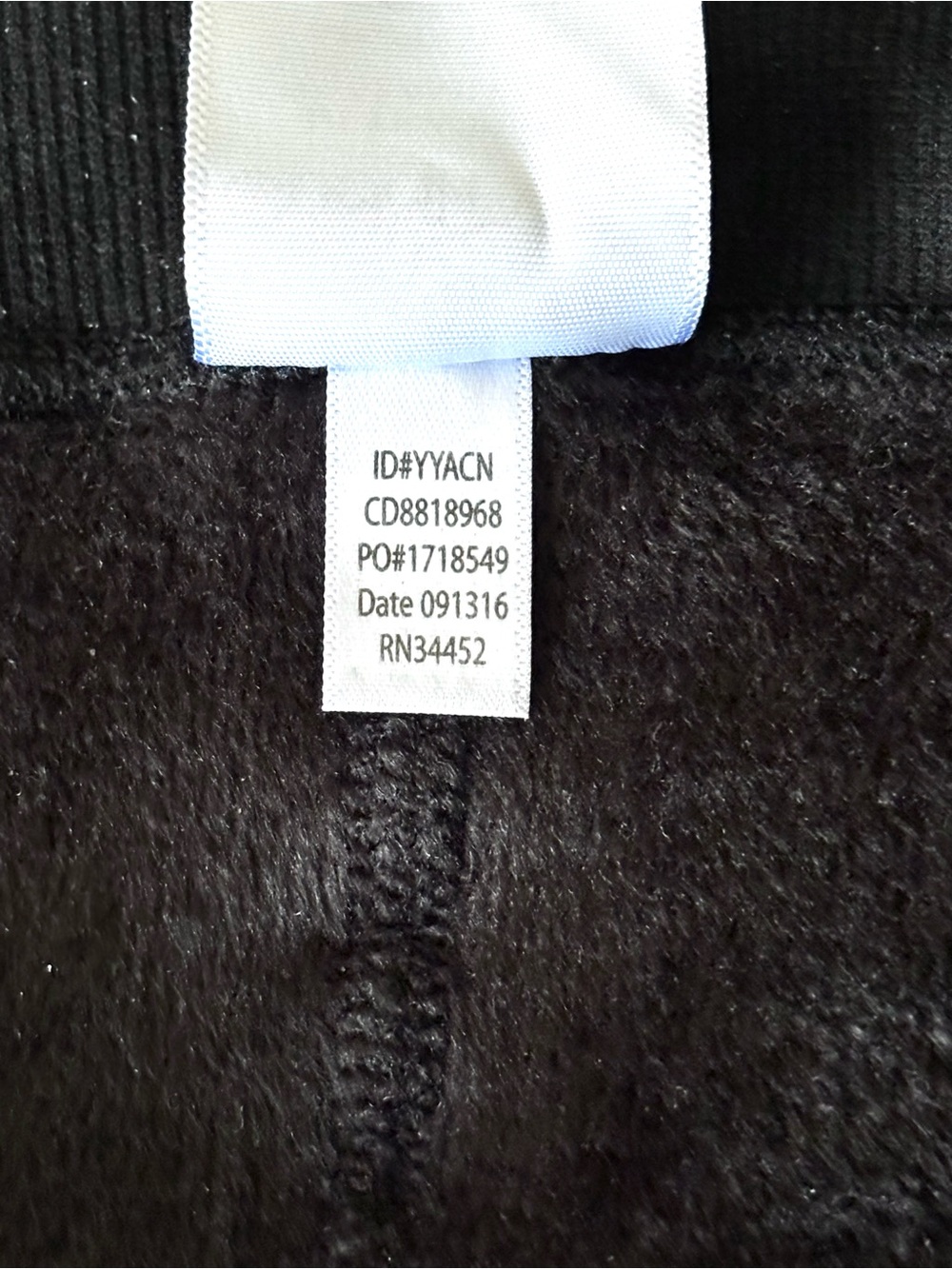 Cuddl Duds Fleecewear with Stretch Leggings Black Size - Picture 5 of 5